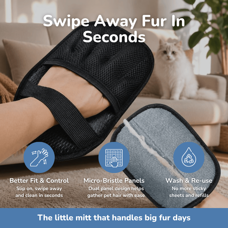 K9Curations™ The Fluff Off Mitt