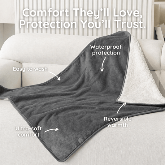 K9Curations™ The Oops-Proof Throw