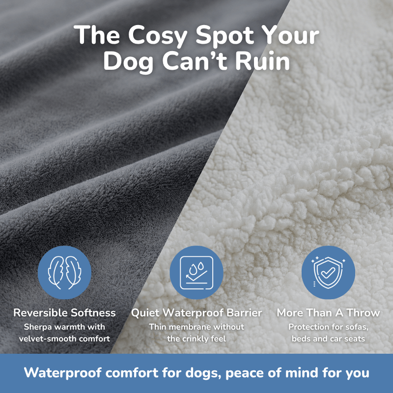 K9Curations™ The Oops-Proof Throw